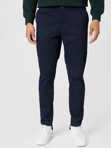 Slimfit Pantaloni chino di GARCIA in blu: frontale