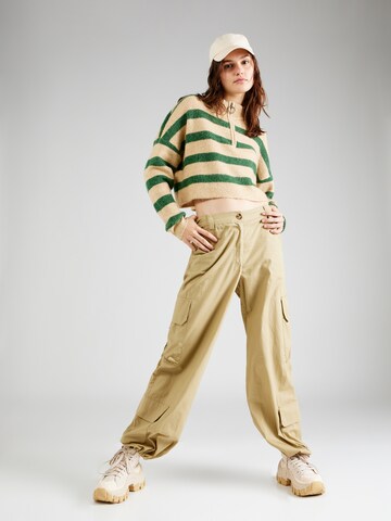 Noisy may Pullover 'NEW ALICE' i grøn