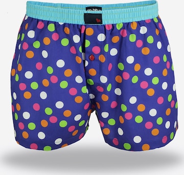 UNABUX Boxershorts in Blauw: voorkant