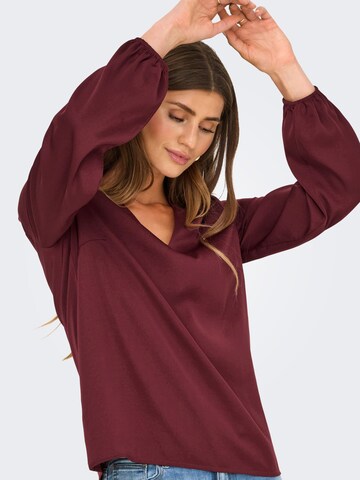 ONLY Blouse 'ONLLucy' in Rood