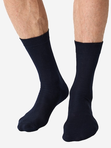 Chaussettes ' 18er-Pack Ohne Gummi ' Nur Die en bleu : devant