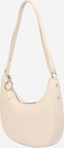 Seidenfelt Manufaktur Shoulder Bag 'Vinne' in Beige: front