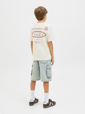 Jack & Jones Junior - Camiseta en blanco: frente