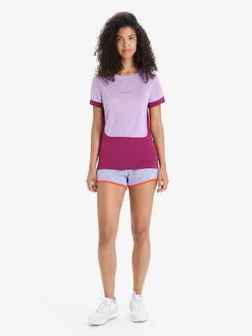 T-shirt fonctionnel 'ZoneKnit' ICEBREAKER en violet