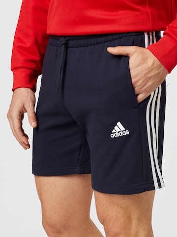 ADIDAS SPORTSWEAR Regular Workout Pants in Blue