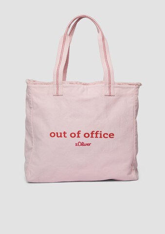 s.Oliver Shopper in Roze: voorkant