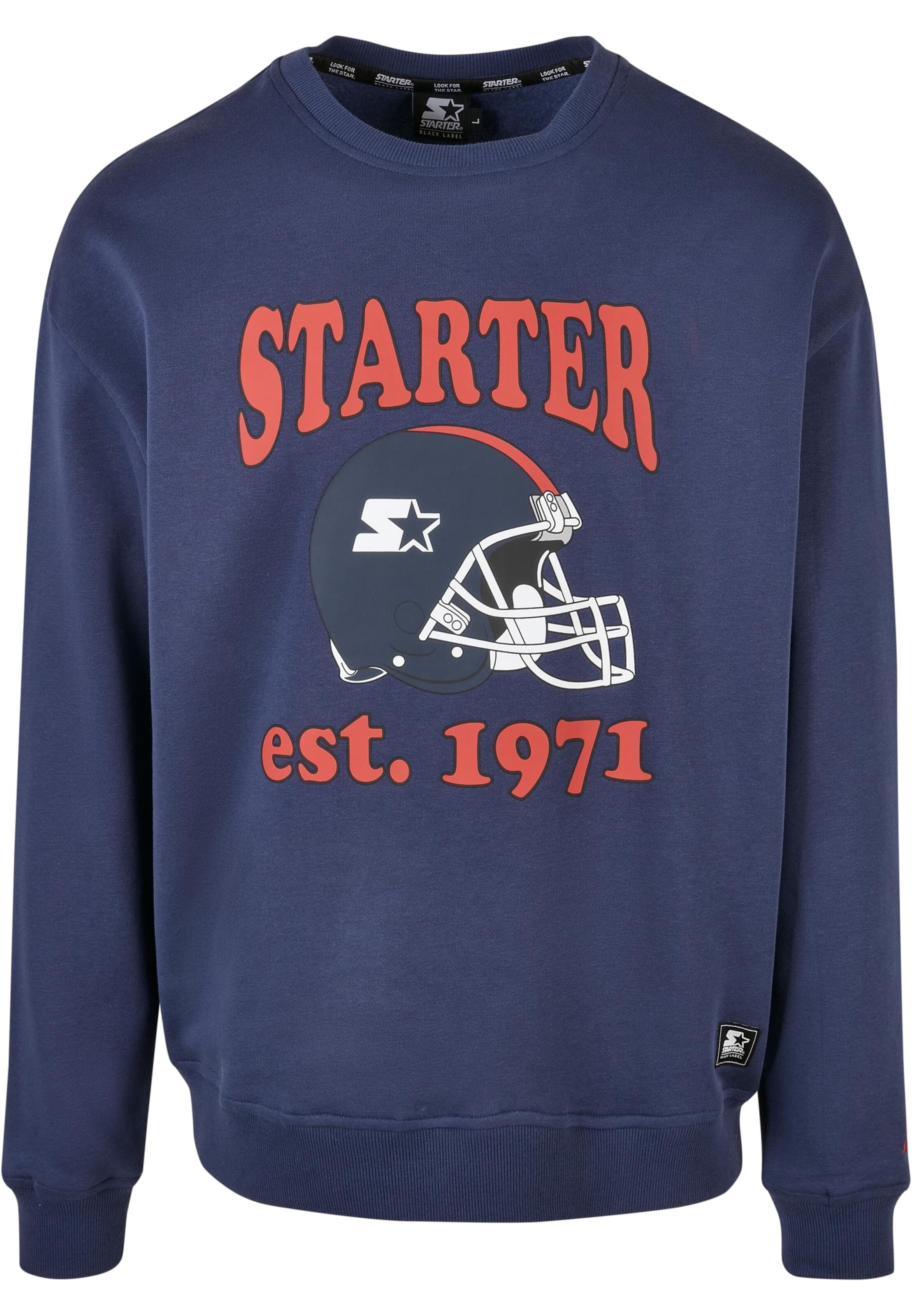 Starter Black Label Sweatshirt i blå: forside