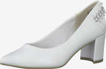 MARCO TOZZI Pumps i vit: framsida