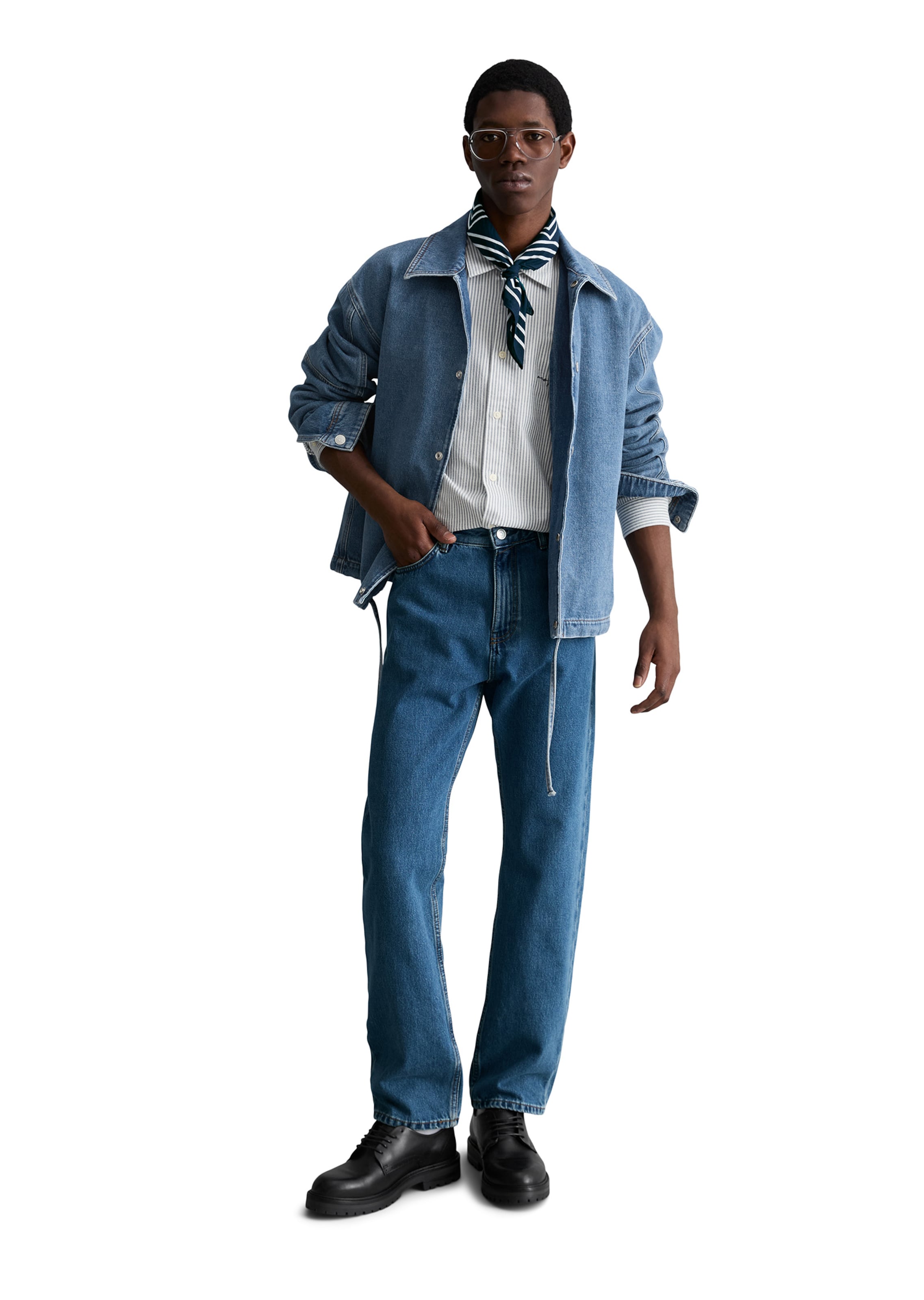 Veste mi-saison Marc O'Polo DENIM en bleu