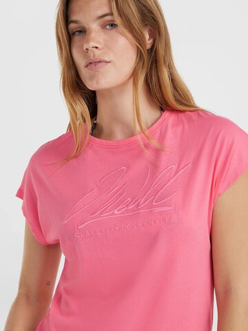 O'NEILL Μπλουζάκι 'Essentials' σε ροζ