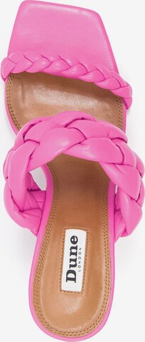 Dune LONDON Pantolette 'MESSAGE' in Pink