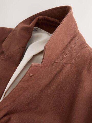 Next Regular Fit Sakko in Braun