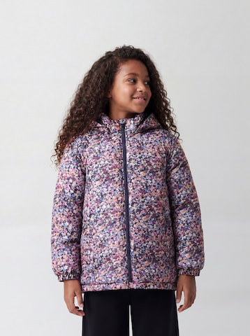 NAME IT - Chaqueta de entretiempo 'NKFMAXI' en azul: frente