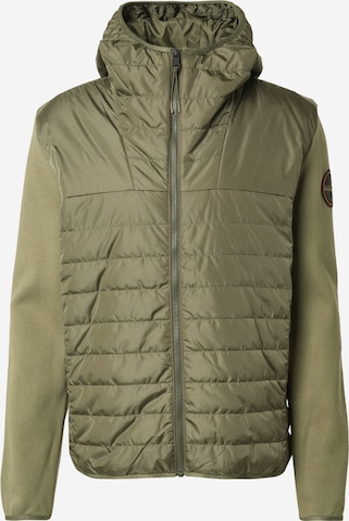 Veste mi-saison 'D-TOSA FZ' NAPAPIJRI en vert : devant