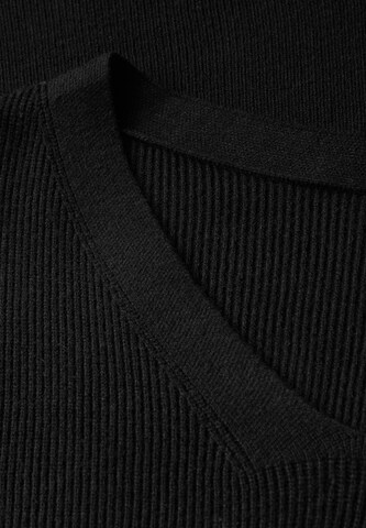 STREET ONE Pullover in Schwarz