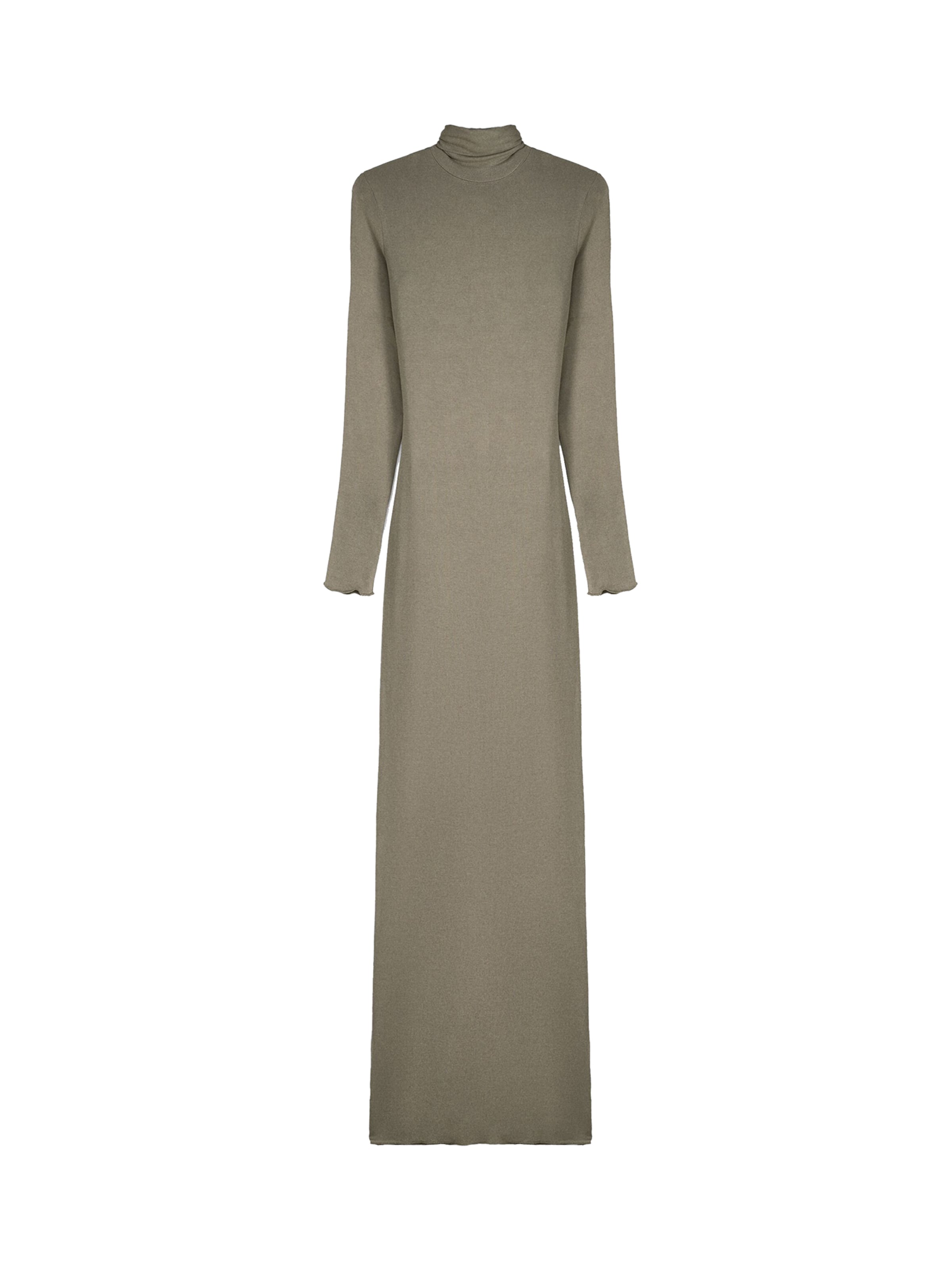 BershkaHaljina - zelena boja: prednji dio