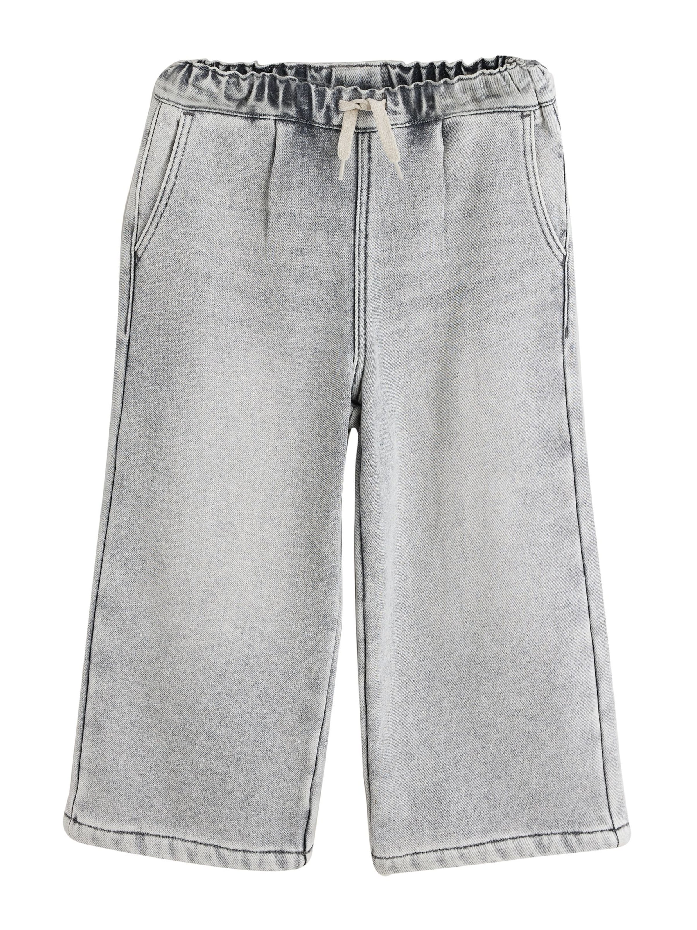 Next - Pierna ancha Vaquero en gris: frente