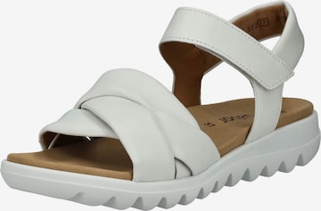 GABOR Sandaal in Wit: voorkant