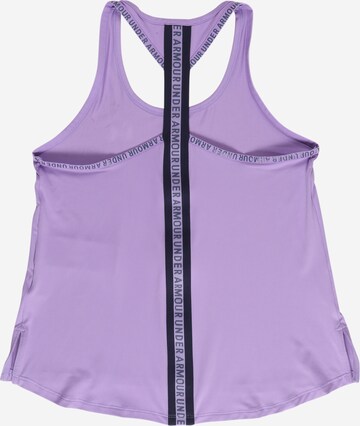 UNDER ARMOUR Sports Top 'Knockout' in Purple