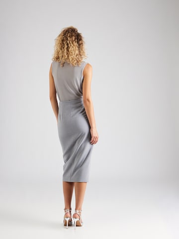 ABOUT YOU x Iconic by Tatiana Kucharova Skirt 'Kasha' in Grey