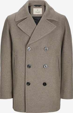Manteau mi-saison JACK & JONES en beige : devant