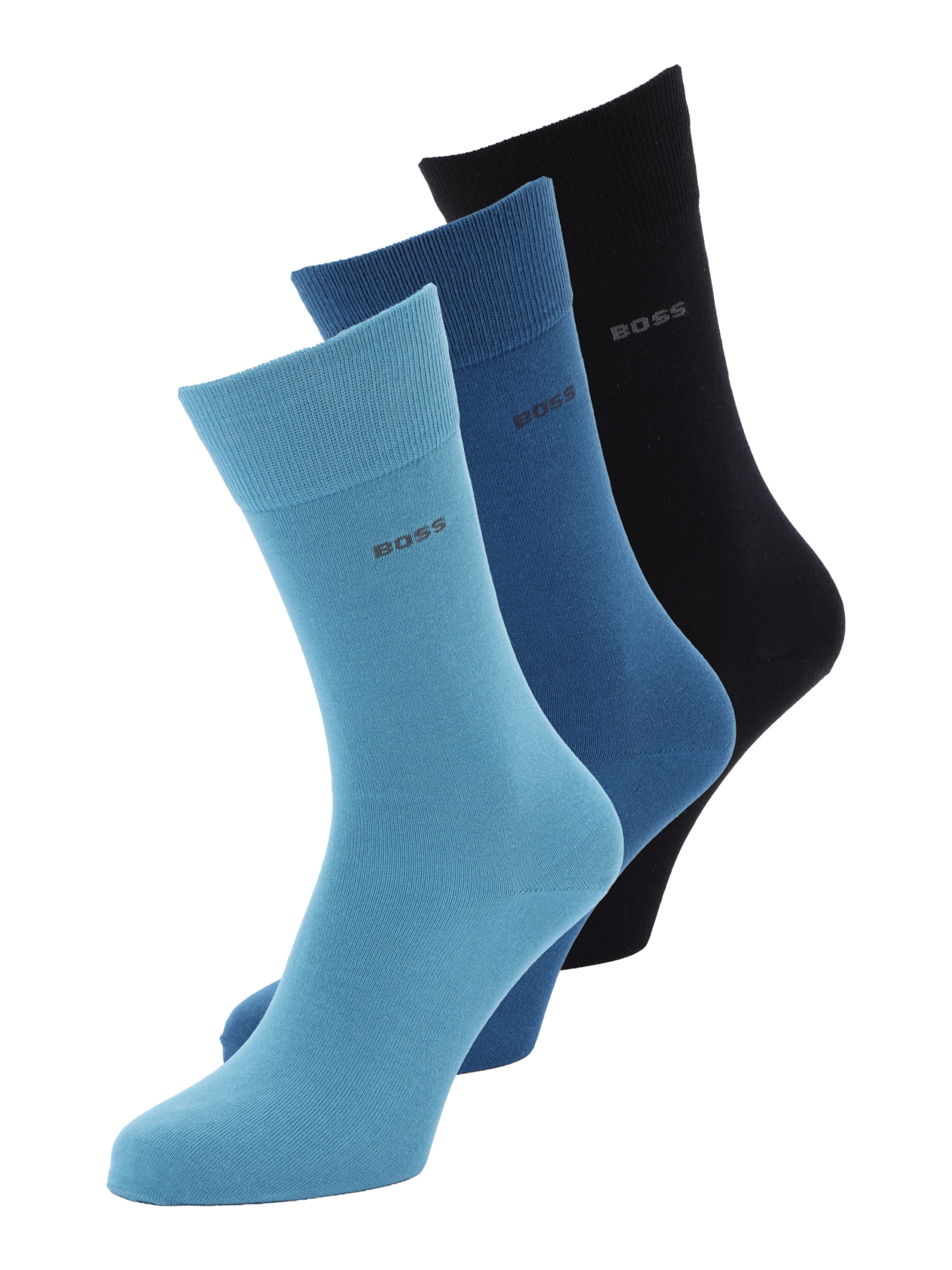 BOSS Носки в Синий / Ночной синий / Светло-синий / Серый, Обзор товара