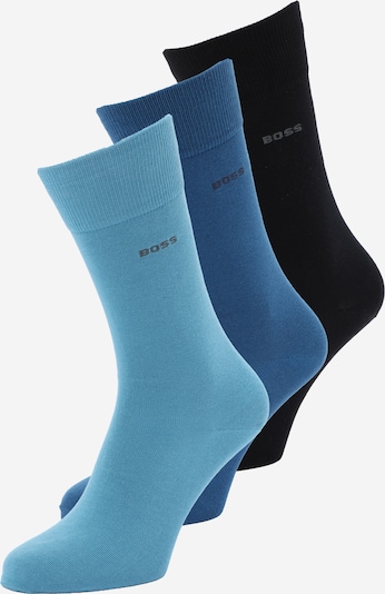 Kojinės iš BOSS, spalva – mėlyna / nakties mėlyna / šviesiai mėlyna / pilka, Prekių apžvalga