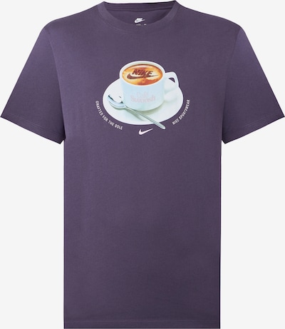 Nike Sportswear Paita 'CAFE SWOOSH MUG' värissä konjakki / cappuccino / lila / valkoinen, Tuotenäkymä