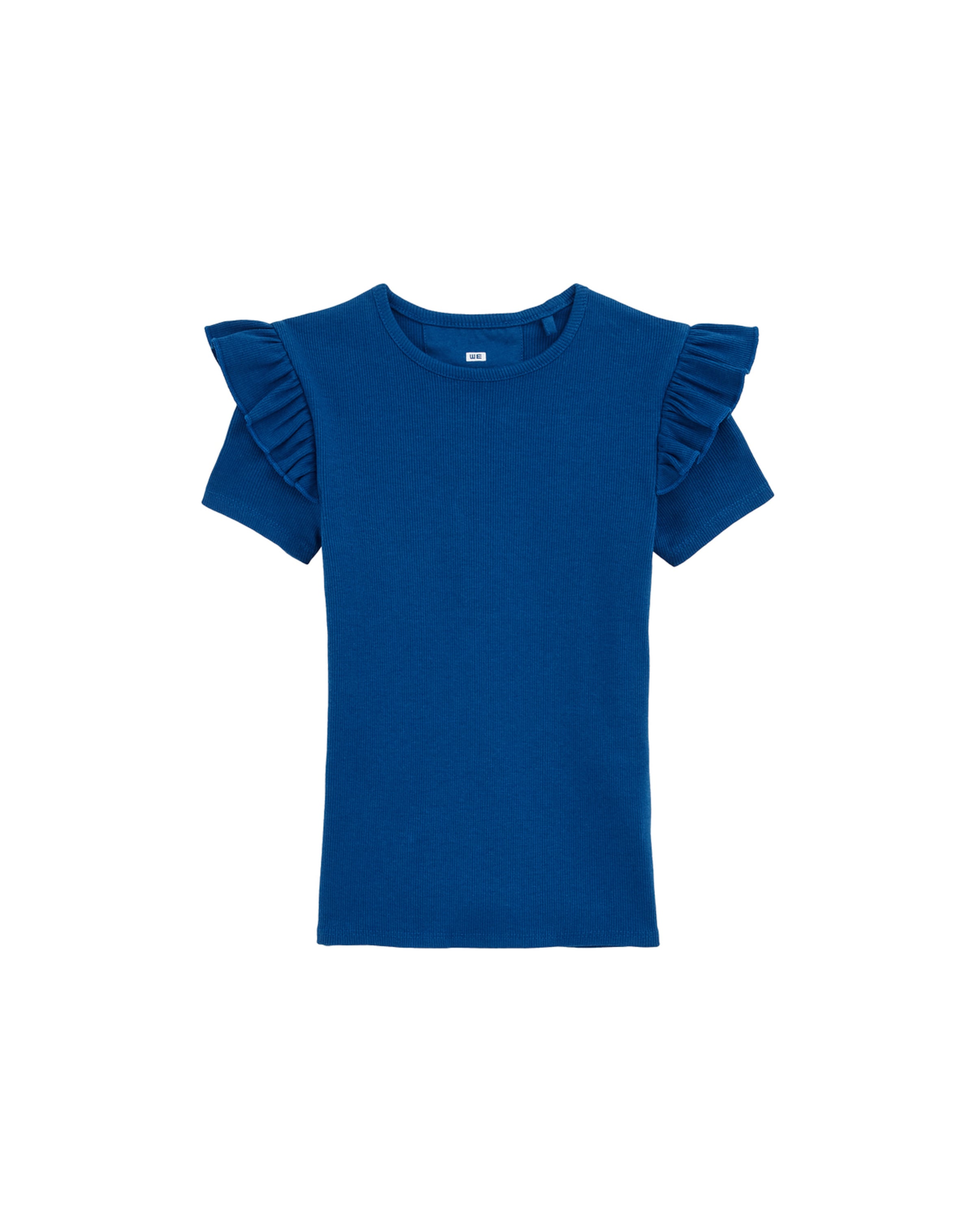 WE Fashion T-shirt i blå: framsida