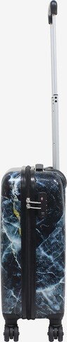 Saxoline Suitcase 'Marble' in Blue