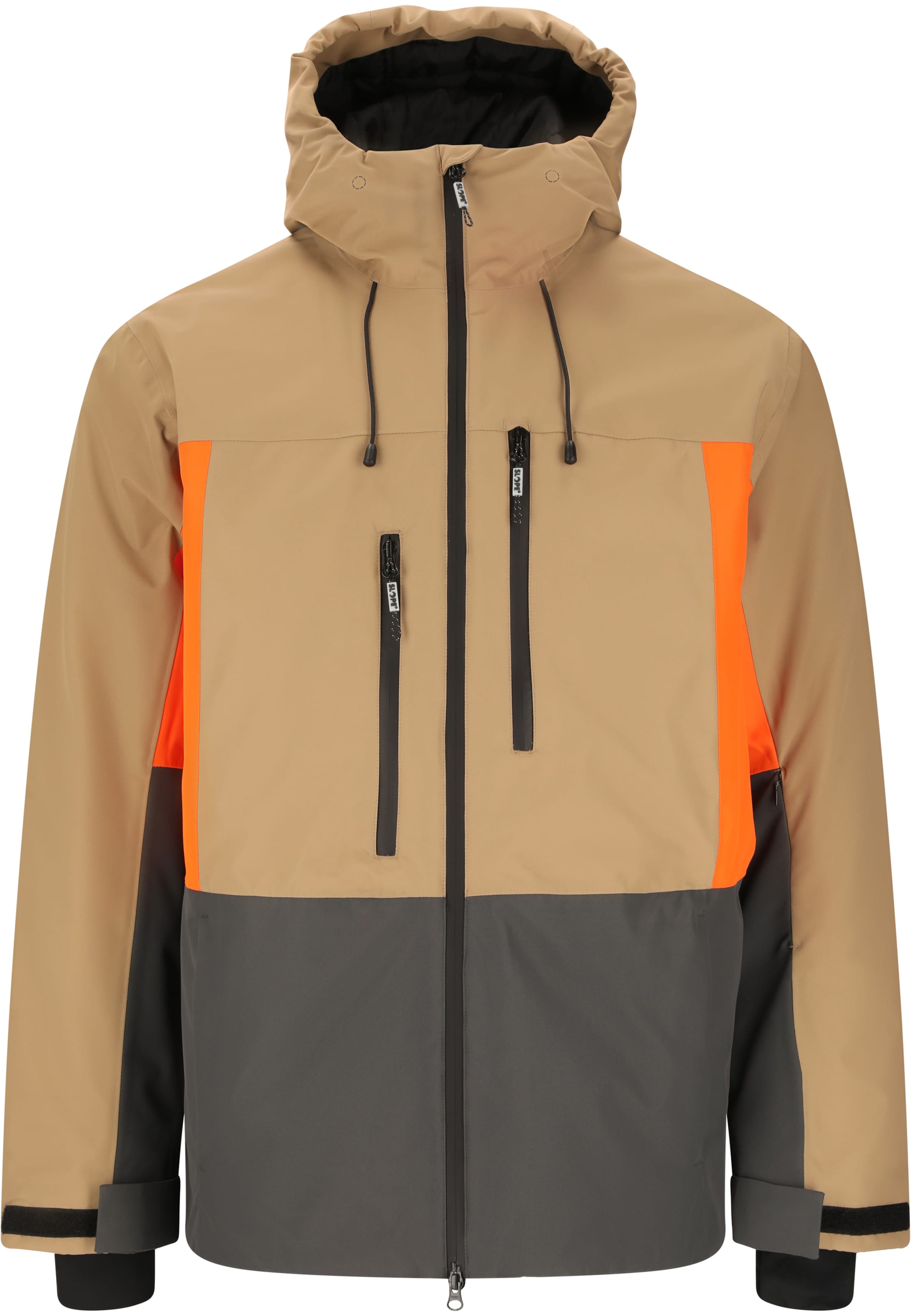 SLOPE Sports jacket 'Tuscon' in Brown: front