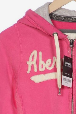 Abercrombie & Fitch Sweatshirt & Zip-Up Hoodie in L in Pink