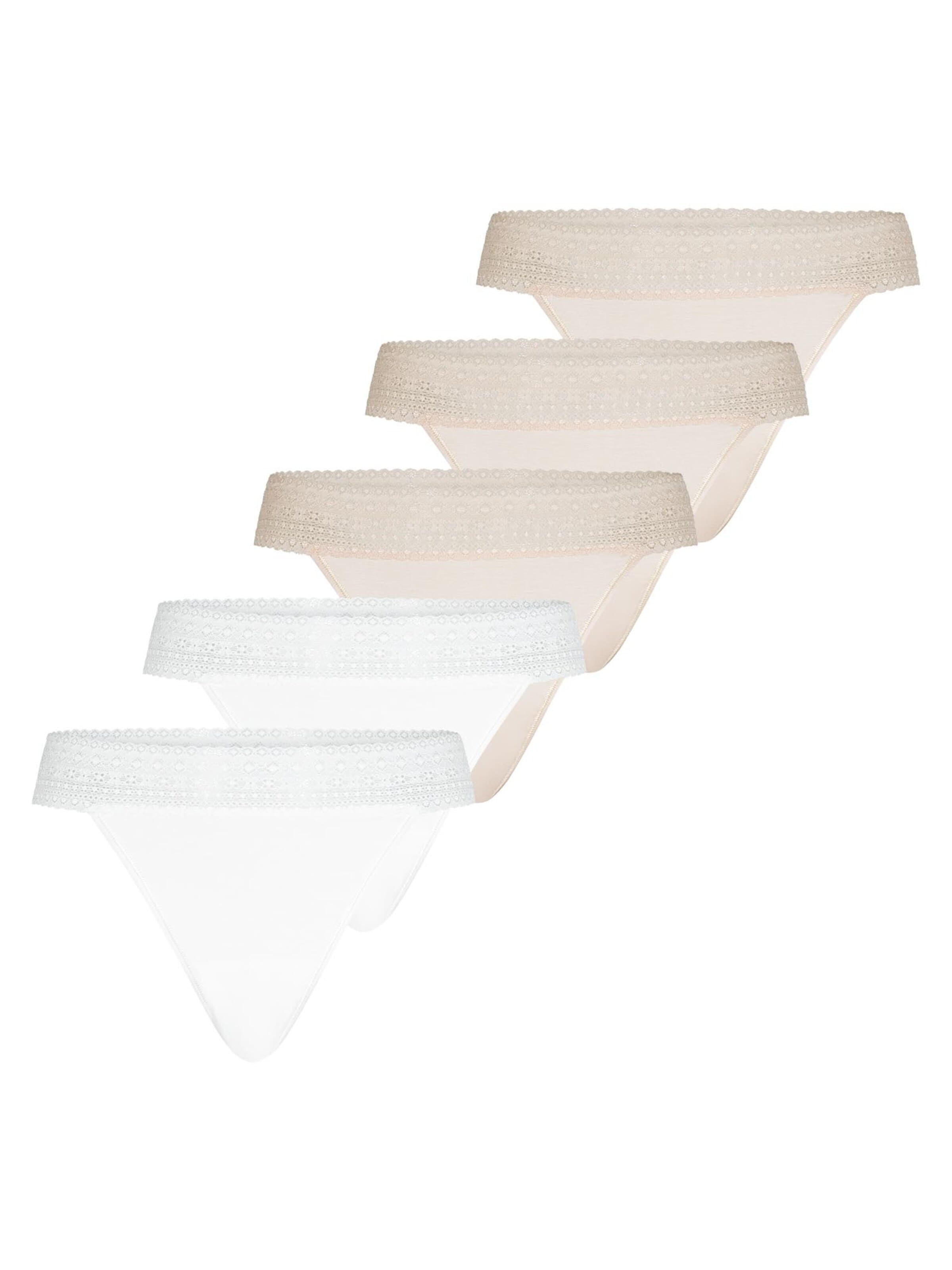 Mey String 'Modal Lace'‌‌‌‌‌‌‌‌‌‌ in Beige: Vorderseite