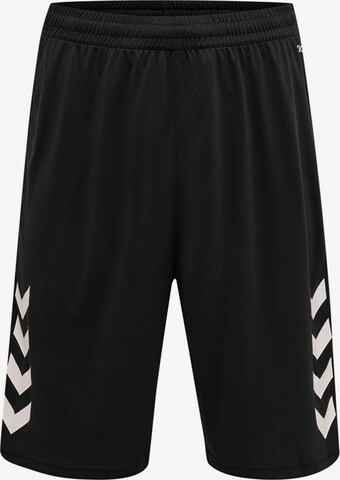 Hummel Regular Sportshorts in Schwarz: predná strana