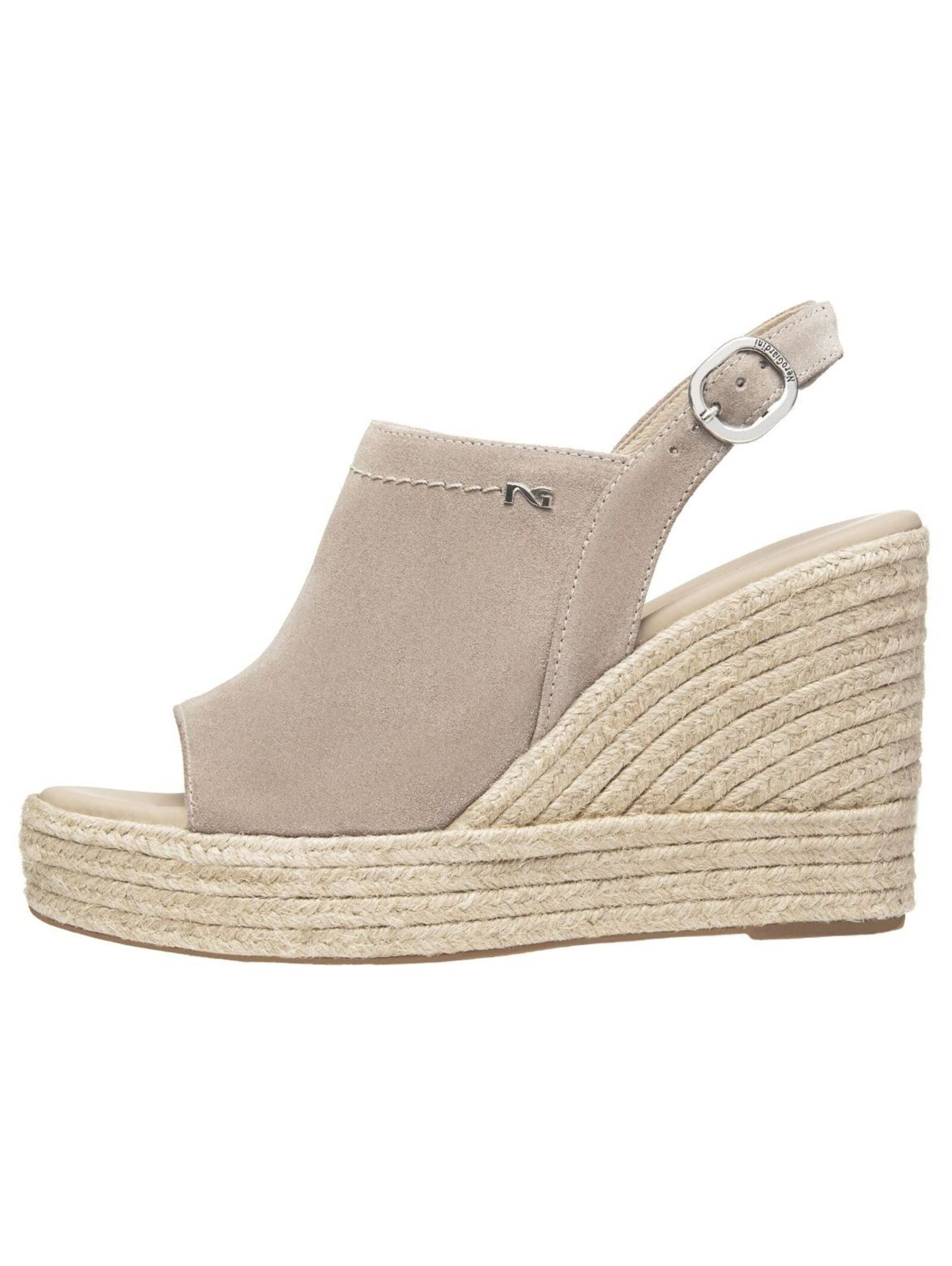 Sandales Nero Giardini en beige