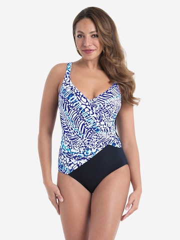 ANITA Badpak 'Ocean Boulevard' in Blauw: voorkant