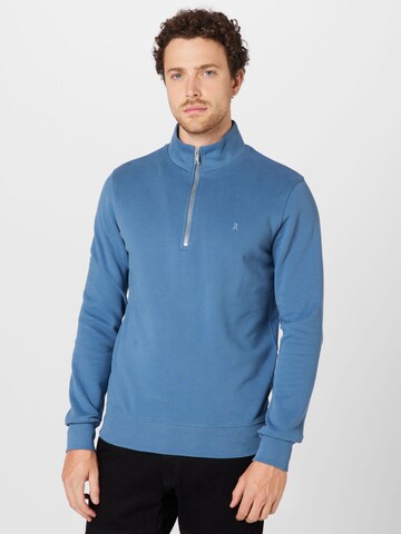 ARMEDANGELS Sweatshirt 'WAALI' (GOTS) in Blau: predná strana