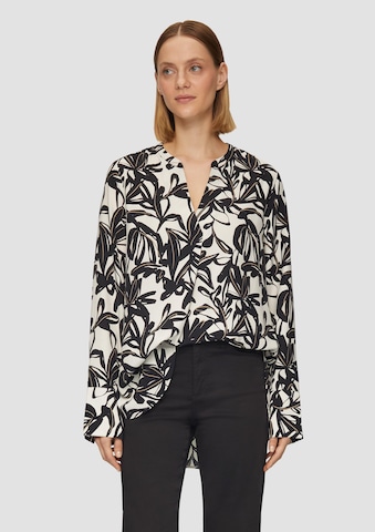 s.Oliver BLACK LABEL Blouse in Beige: voorkant