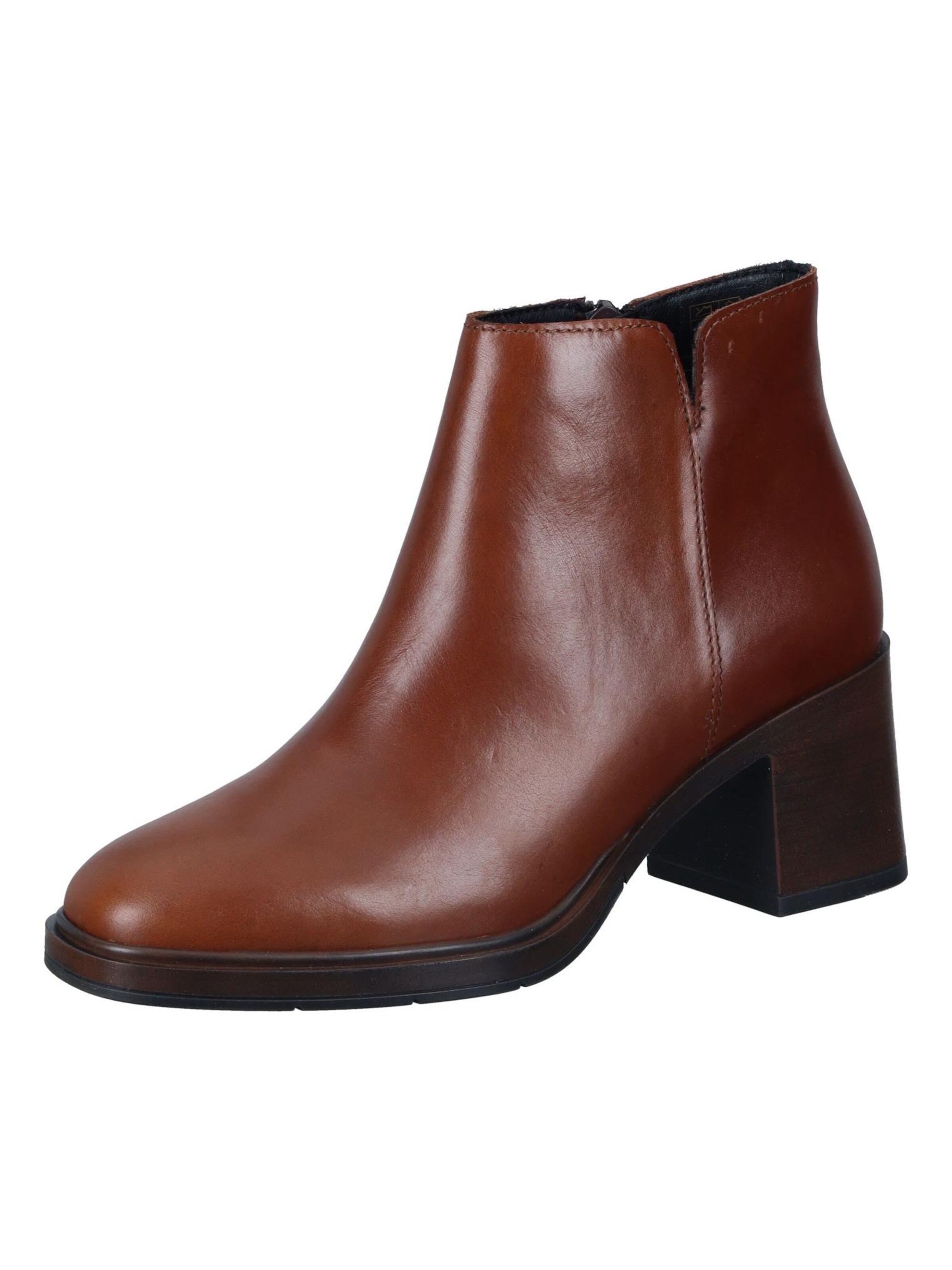 PIAZZA Ankle Boots 'Stiefeletten' in Brown: front