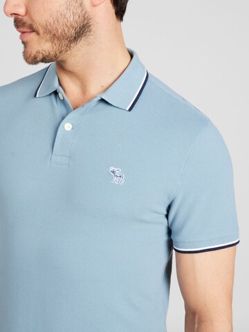 Abercrombie & Fitch Poloshirt in Blau