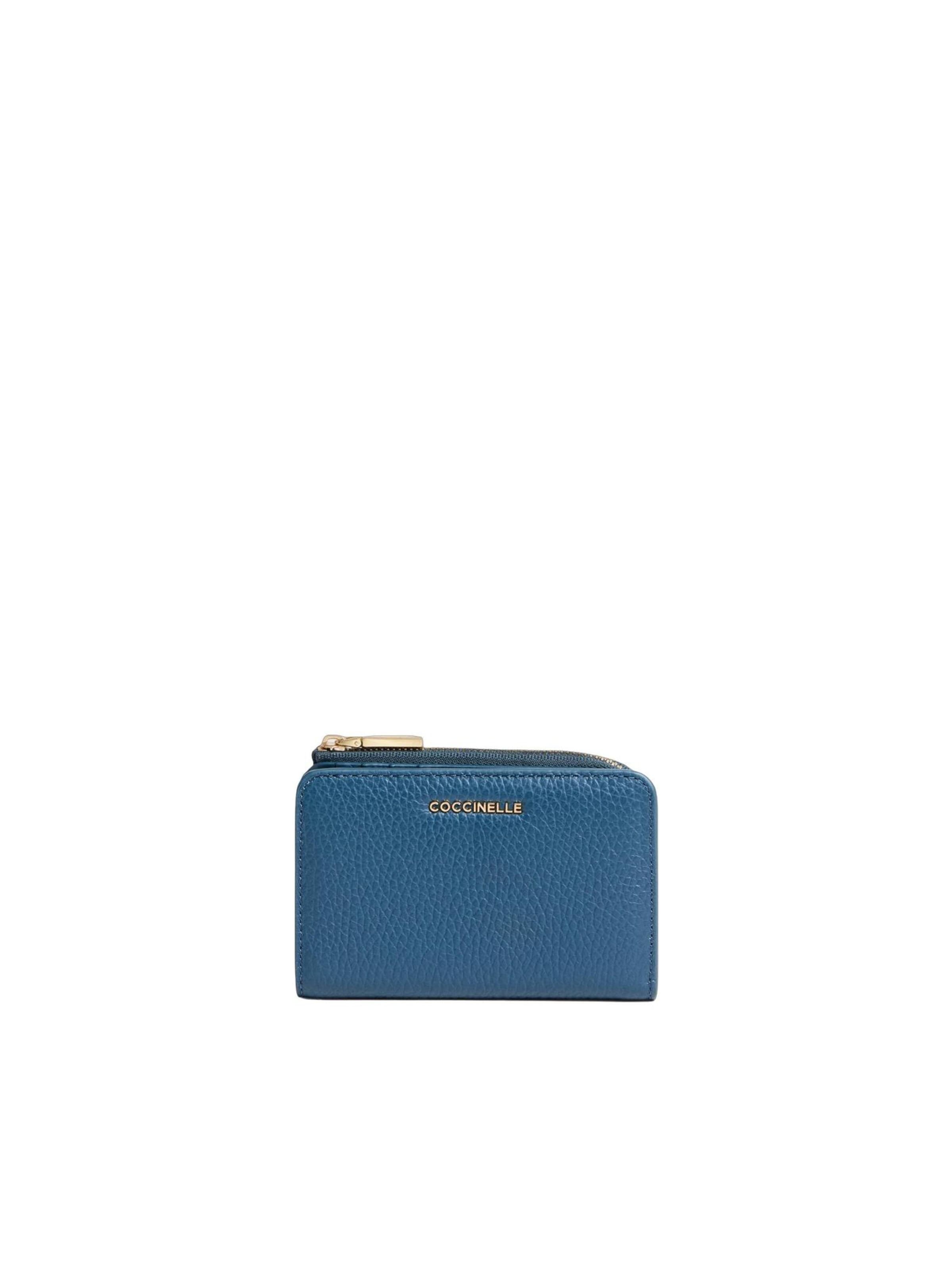 Coccinelle Portemonnaie 'COCCINELLE METALLIC 26 95'‌‌‌‌‌ in Blau