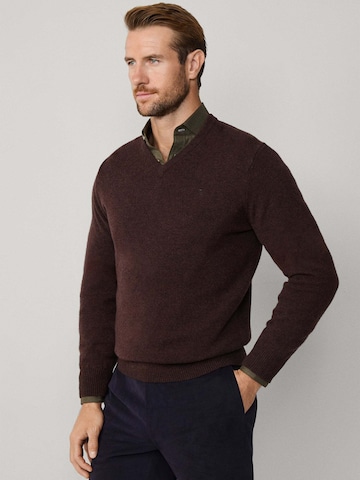 Hackett London Pullover in Braun
