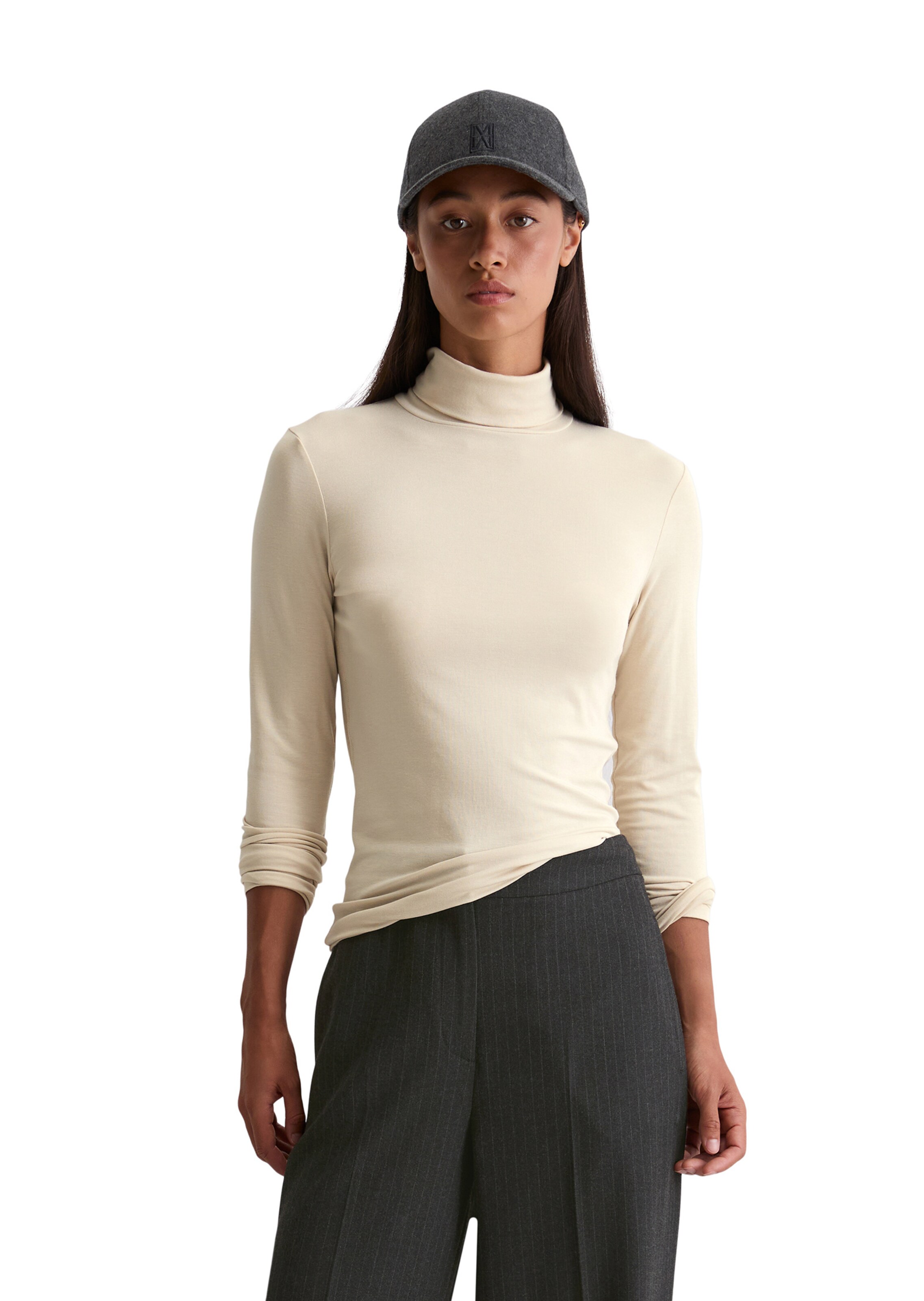 Marc O'Polo Свитер в Бежевый: спереди