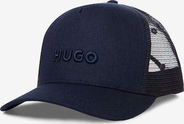 HUGO Cap 'Marsel Trucker' in Blau: Vorderseite