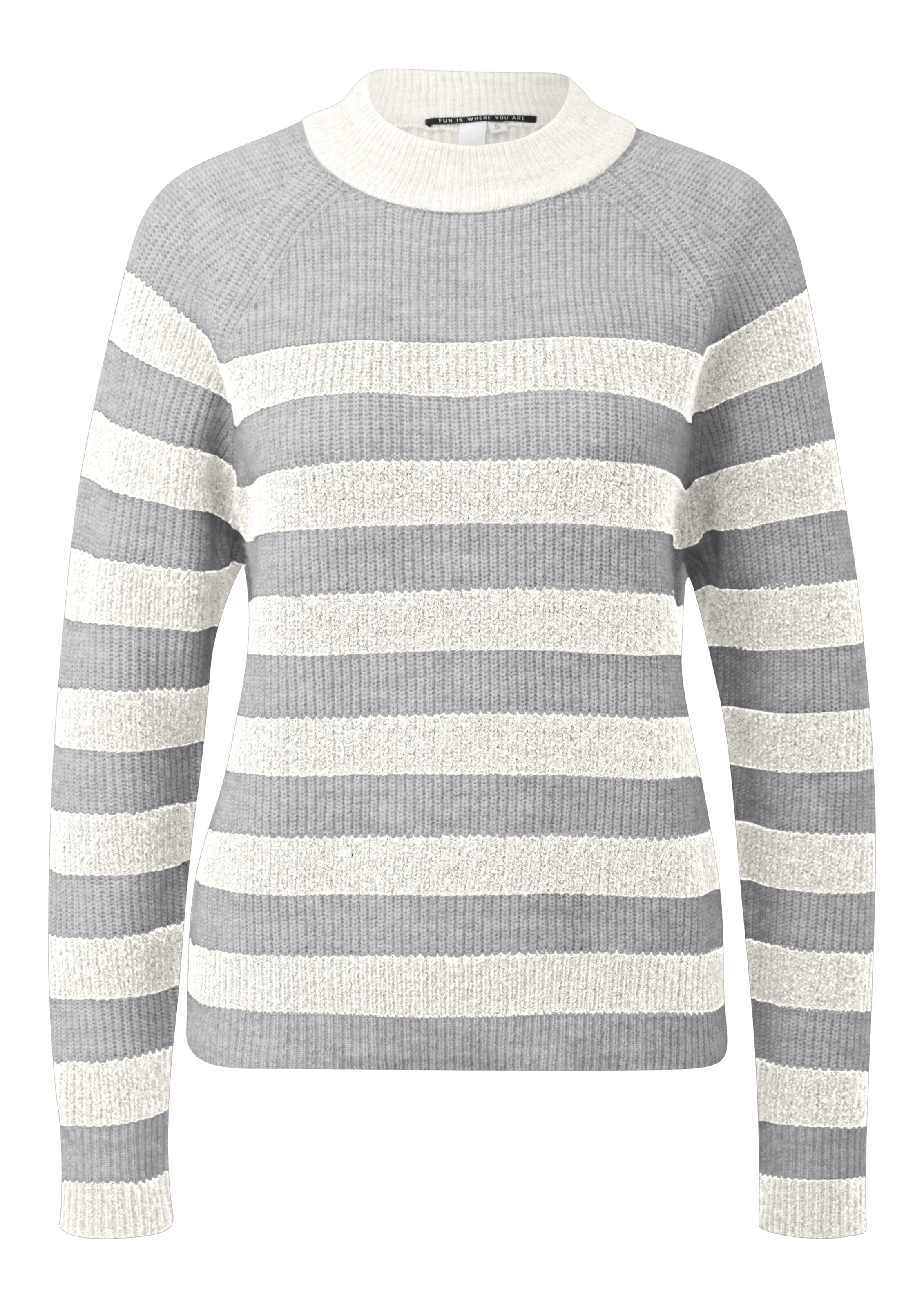 QS Sweater in Grey: front