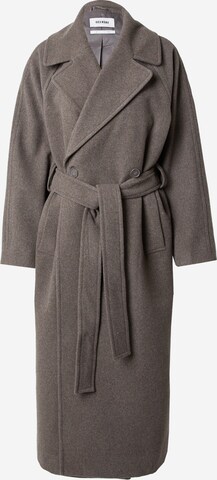 WEEKDAY Between-seasons coat 'Kia' in Grey: front