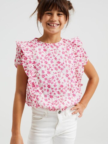 WE Fashion - Blusa en blanco