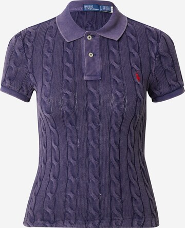 Polo Ralph Lauren Sweater in Purple: front