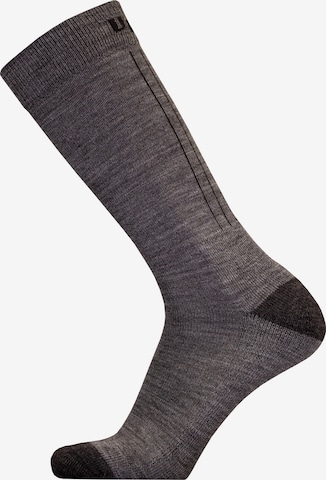 UphillSport Athletic Socks 'JULMA' in Grey: front