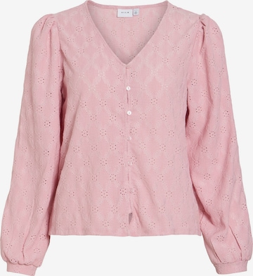 VILA Bluse in Pink: Vorderseite